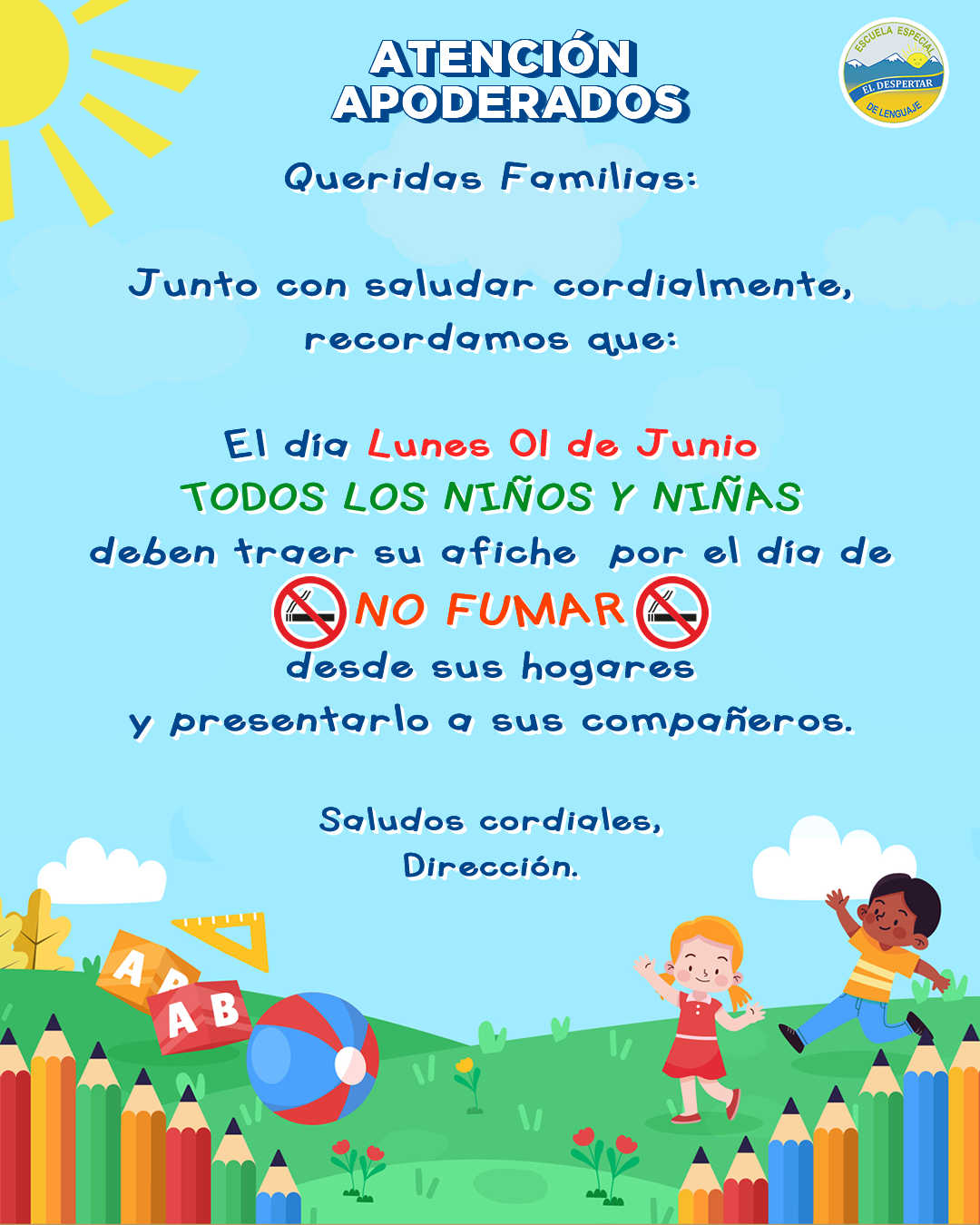 Comunicado Escuela