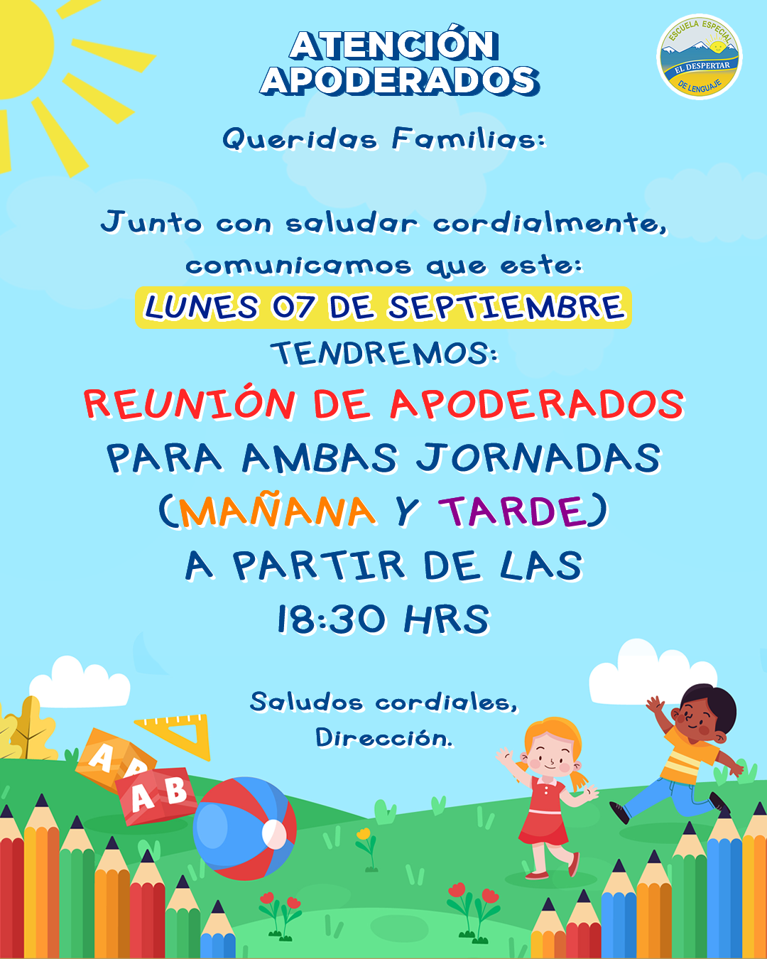 Comunicado Escuela